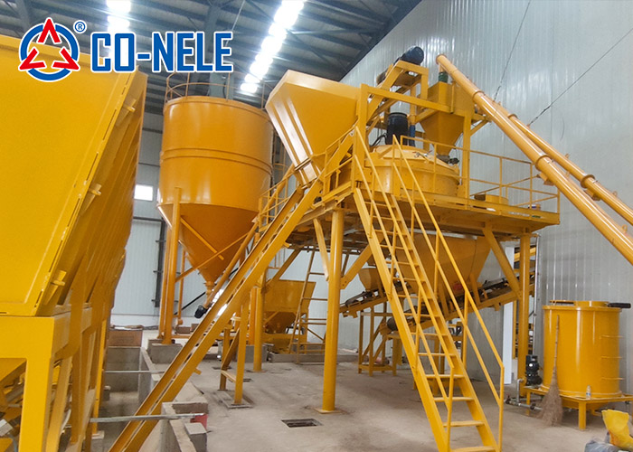 科尼樂CMPS250 + CMP1500行星式混凝土攪拌機：專為 Besser 磚塊生產(chǎn)線精準匹配